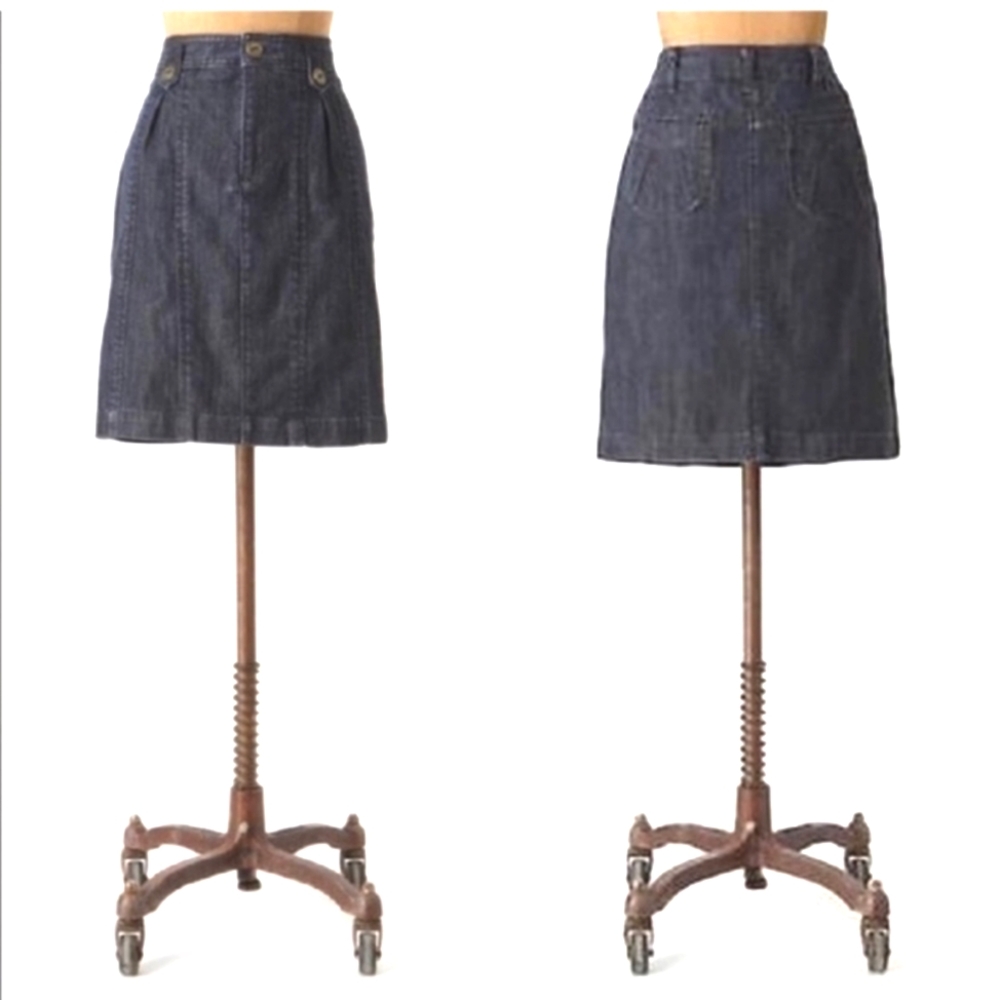 Anthropologie Pilcro Denim Pencil Skirt